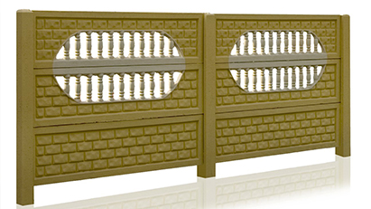 zaun, zaune, Betonzaun, Betonzaune
