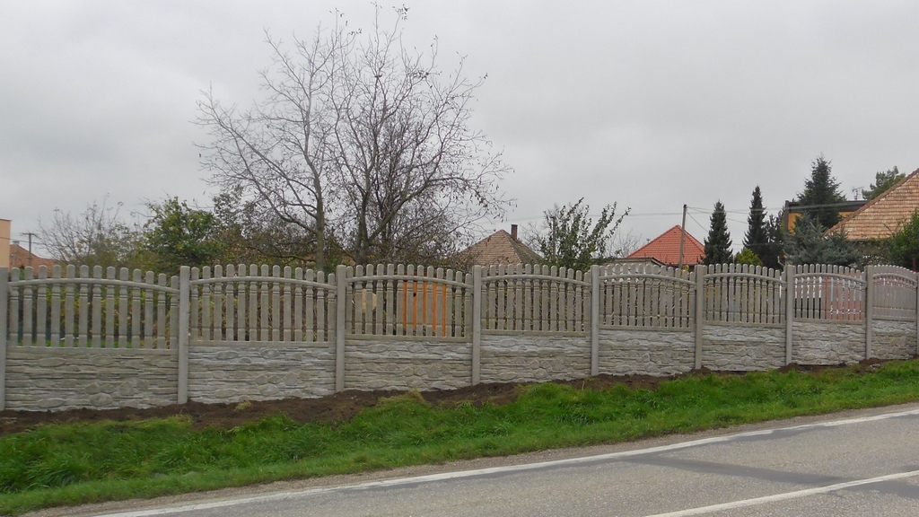 A19 Betonzaun, Betonzäune