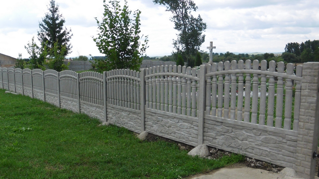 A19 Betonzaun, Betonzäune