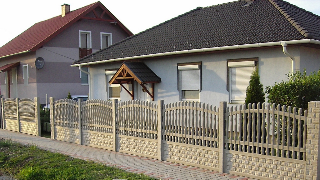 A9 Betonzaun, Betonzäune