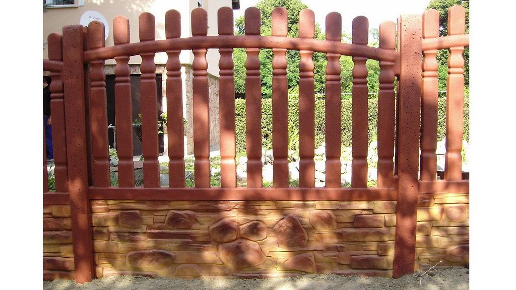 A19 Betonzaun, Betonzäune