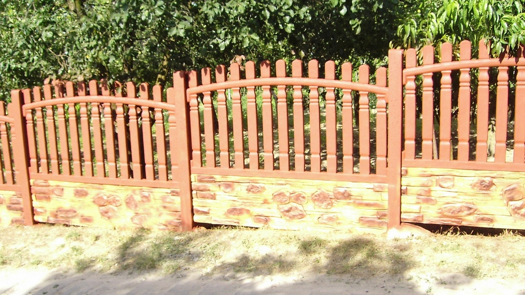 A19 Betonzaun, Betonzäune