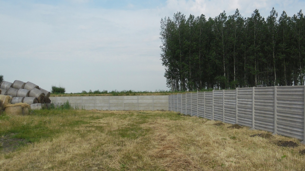 A25 Betonzaun, Betonzäune