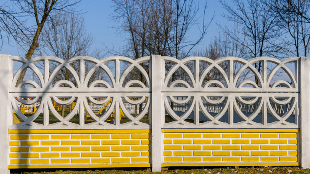  A17 Betonzaun Betonzaun, Betonzäune