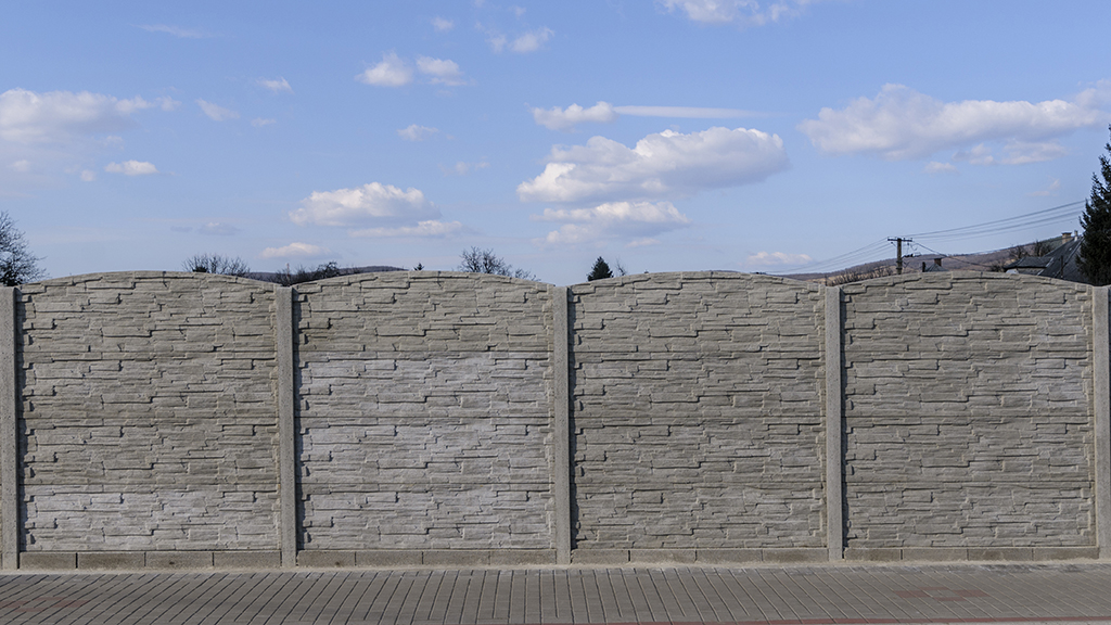  A28 Betonzaun Betonzaun, Betonzäune