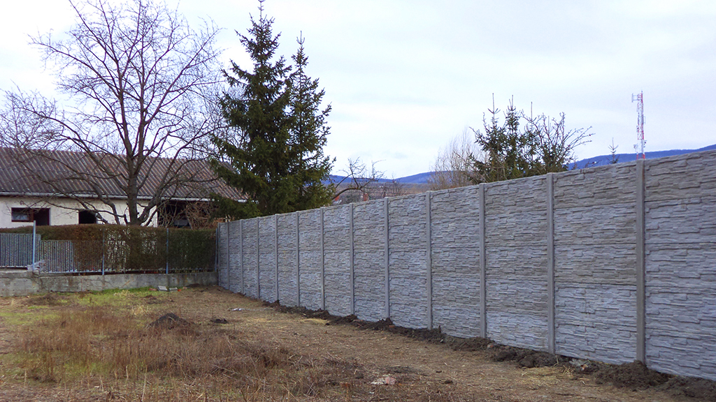  A12 Betonzaun Betonzaun, Betonzäune