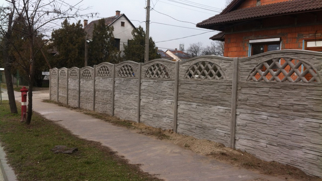  A29 Betonzaun Betonzaun, Betonzäune